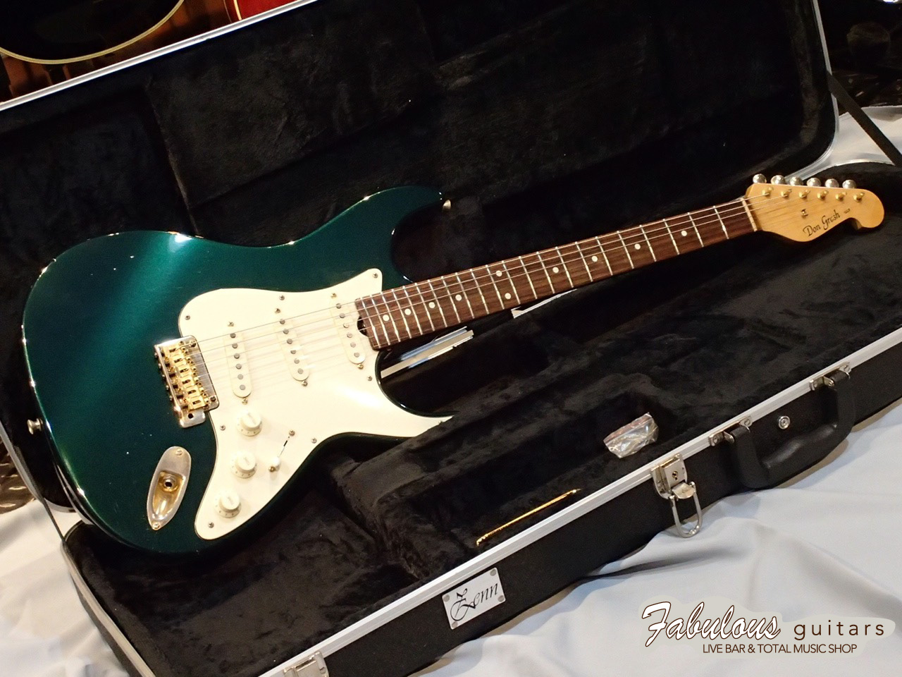 Don Grosh Retro Classic Dark Green Metallic – Fabulous guitars
