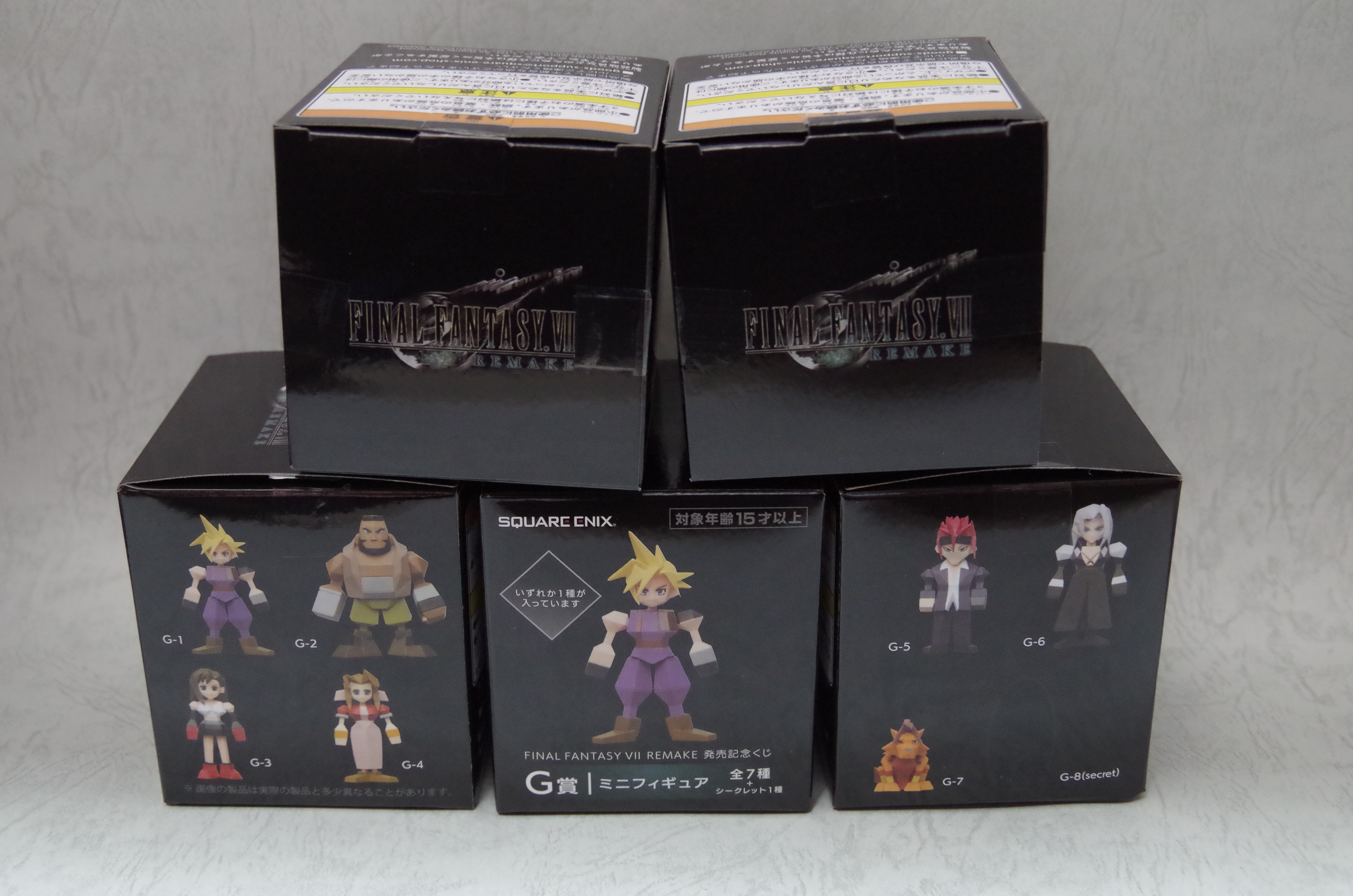 FF7REMAKE 発売記念くじ G賞 ミニフィギュア | フィギュアレン