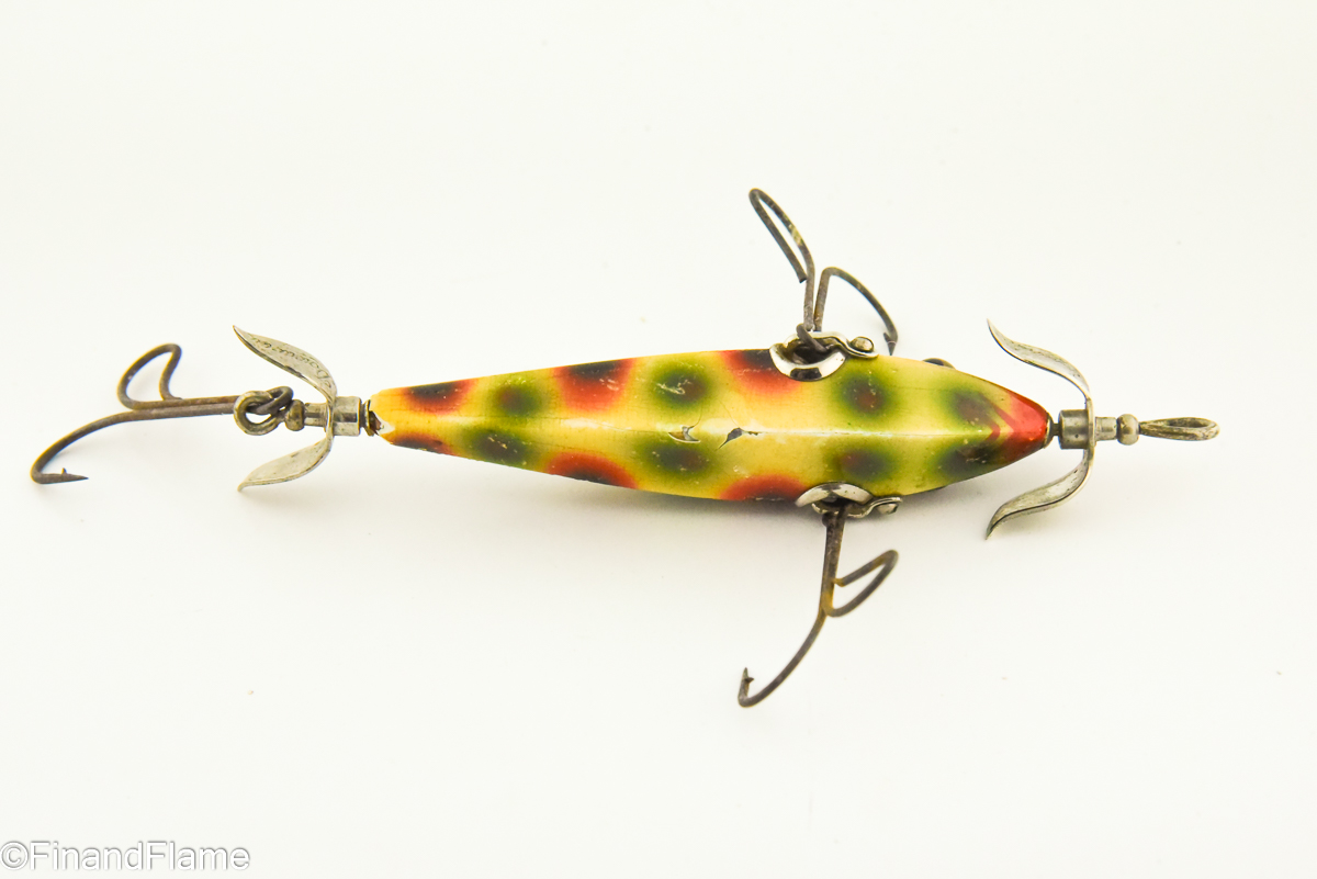 Heddon Dummy Double Lure - Fin & Flame