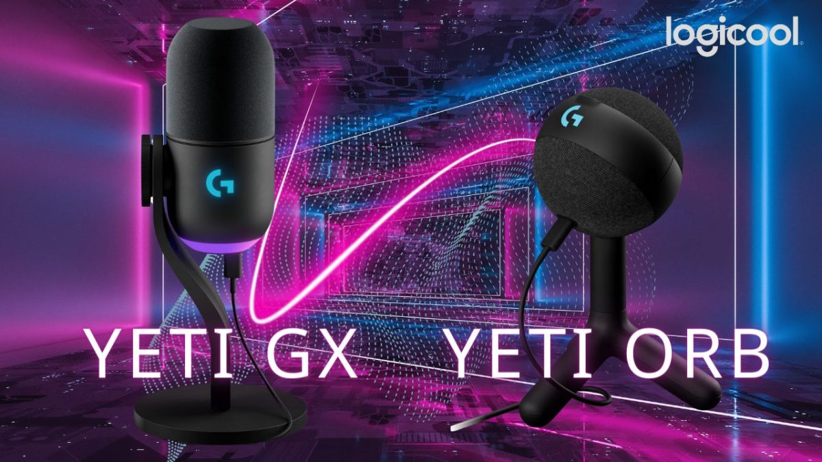 ロジクールG：初のダイナミックマイク「YETI GX」とコンデンサーマイク