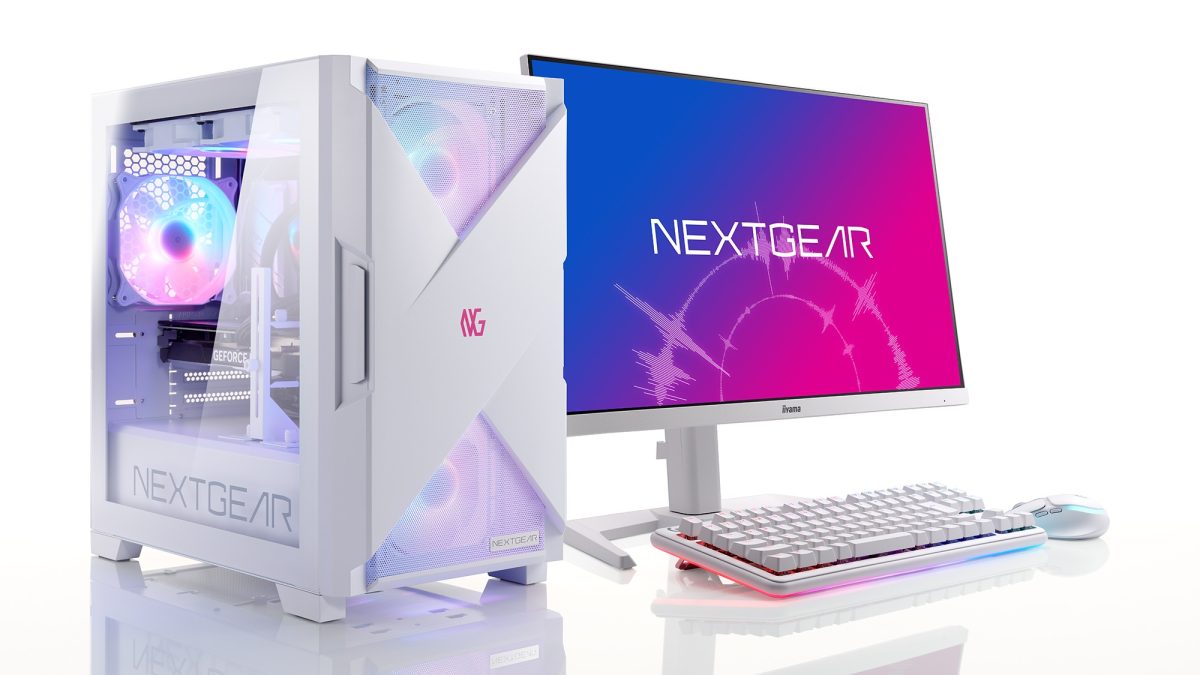 高コスパゲーミングPCブランド「NEXTGEAR」にホワイトモデル登場、ARGB