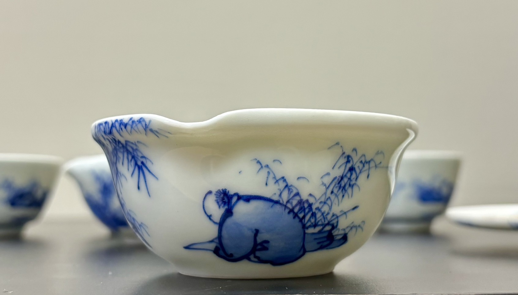 加藤五平 煎茶器 湯呑 湯さまし - 古美術 美養