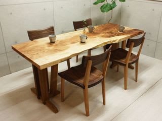 栃 一枚板食卓テーブル | 近藤工芸BLOG