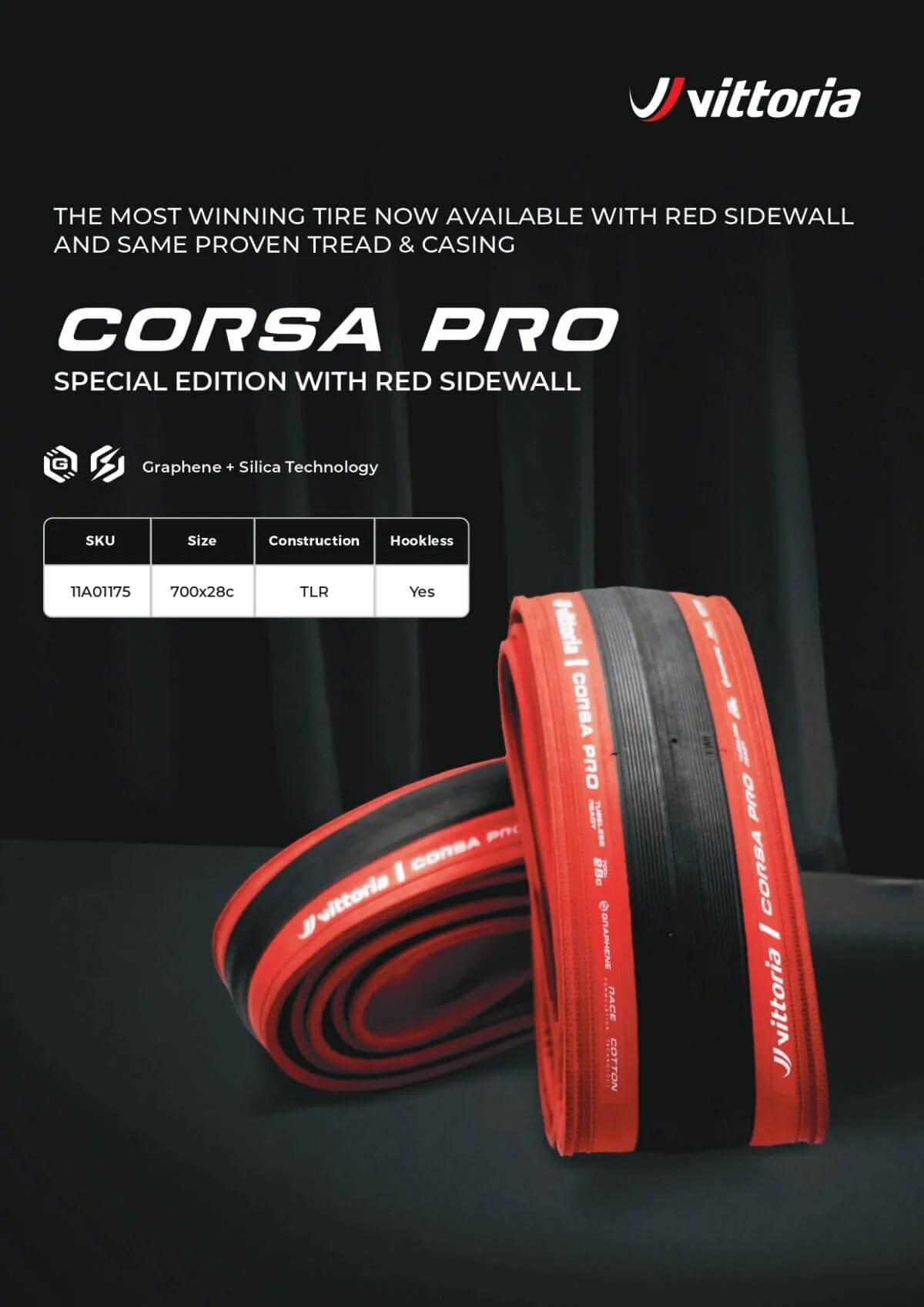 数量限定】CORSA PRO TLR RED SIDEWALL LIMITED 新入荷 | KAMIHAGI cycle