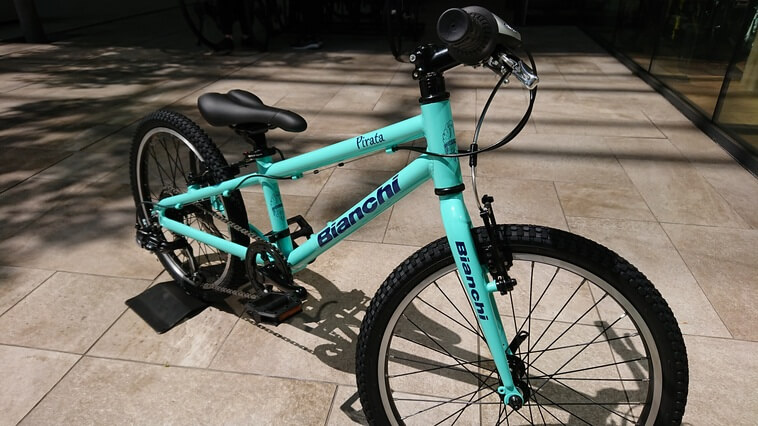 親子でサイクリング】オススメ子供車「BIANCHI PIRATA（ビアンキ