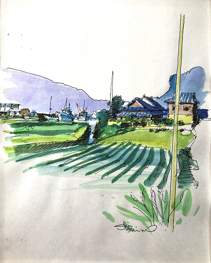 色と形を自由気ままに〜肝付町の画家 宍野勝文（しょうぶん）② | 肝付