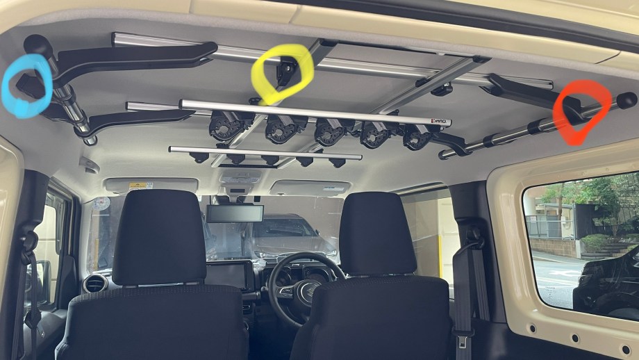 ジムニーシエラにロッドホルダー取付 - 海釣りの記録