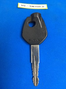スズキスクーター【Address(アドレス)】一体型シャッターキー合鍵作成