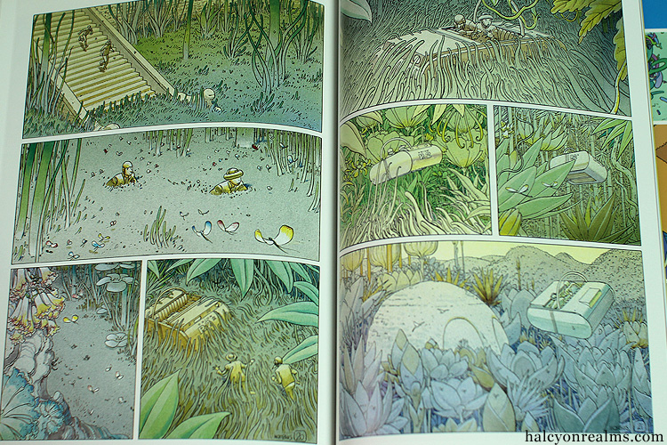 Le Monde d'Edena - Moebius Graphic Novel Book Review - Halcyon