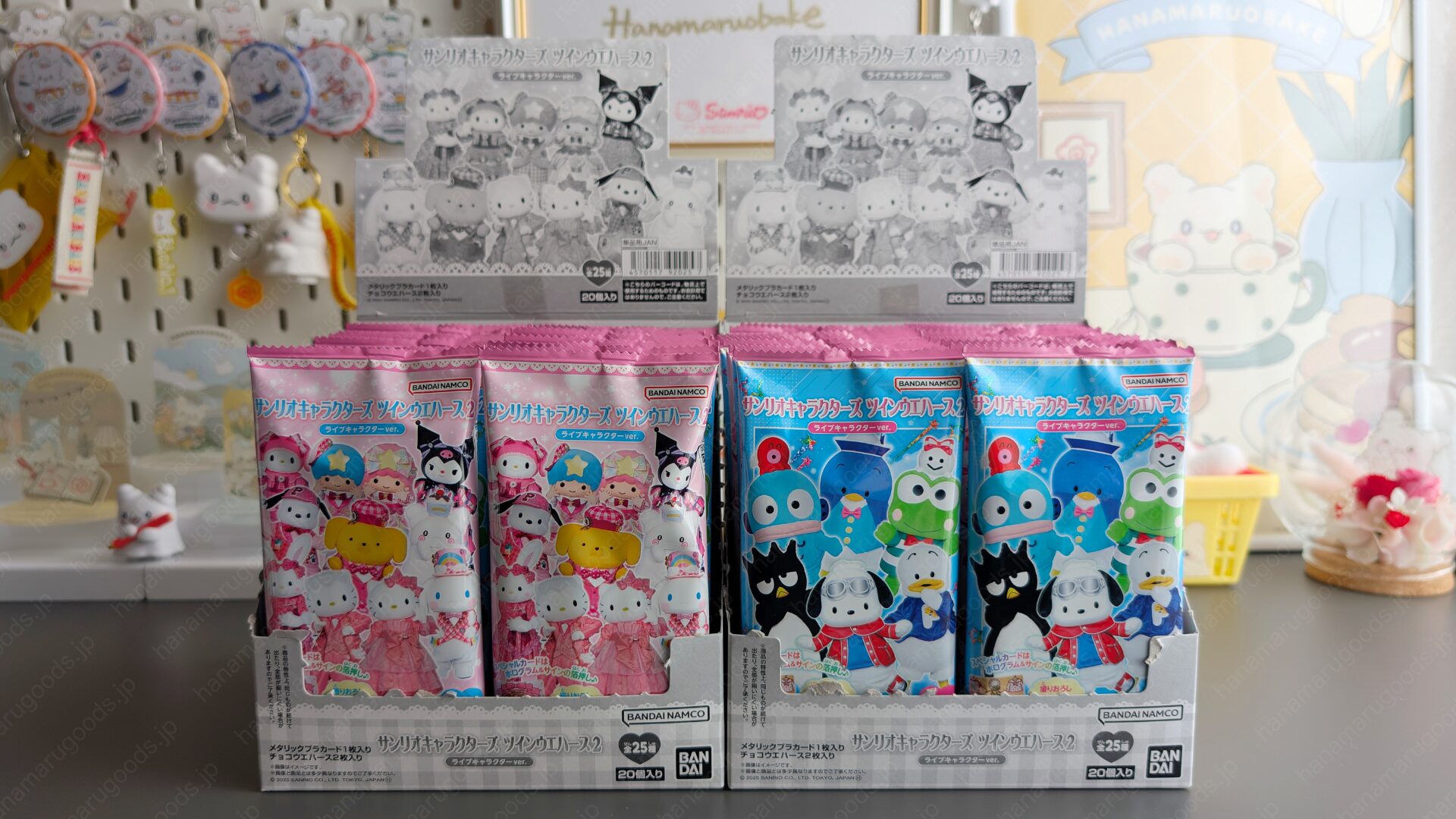サンリオキャラクターズ ツインウエハース2 ライブキャラクターver