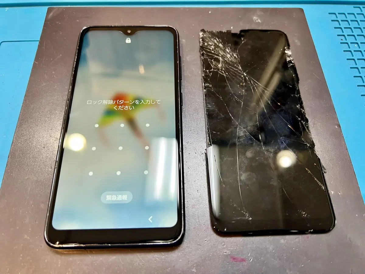 Galaxy A21】画面割れ修理 人気のGalaxyシリーズも即日修理！（本厚木