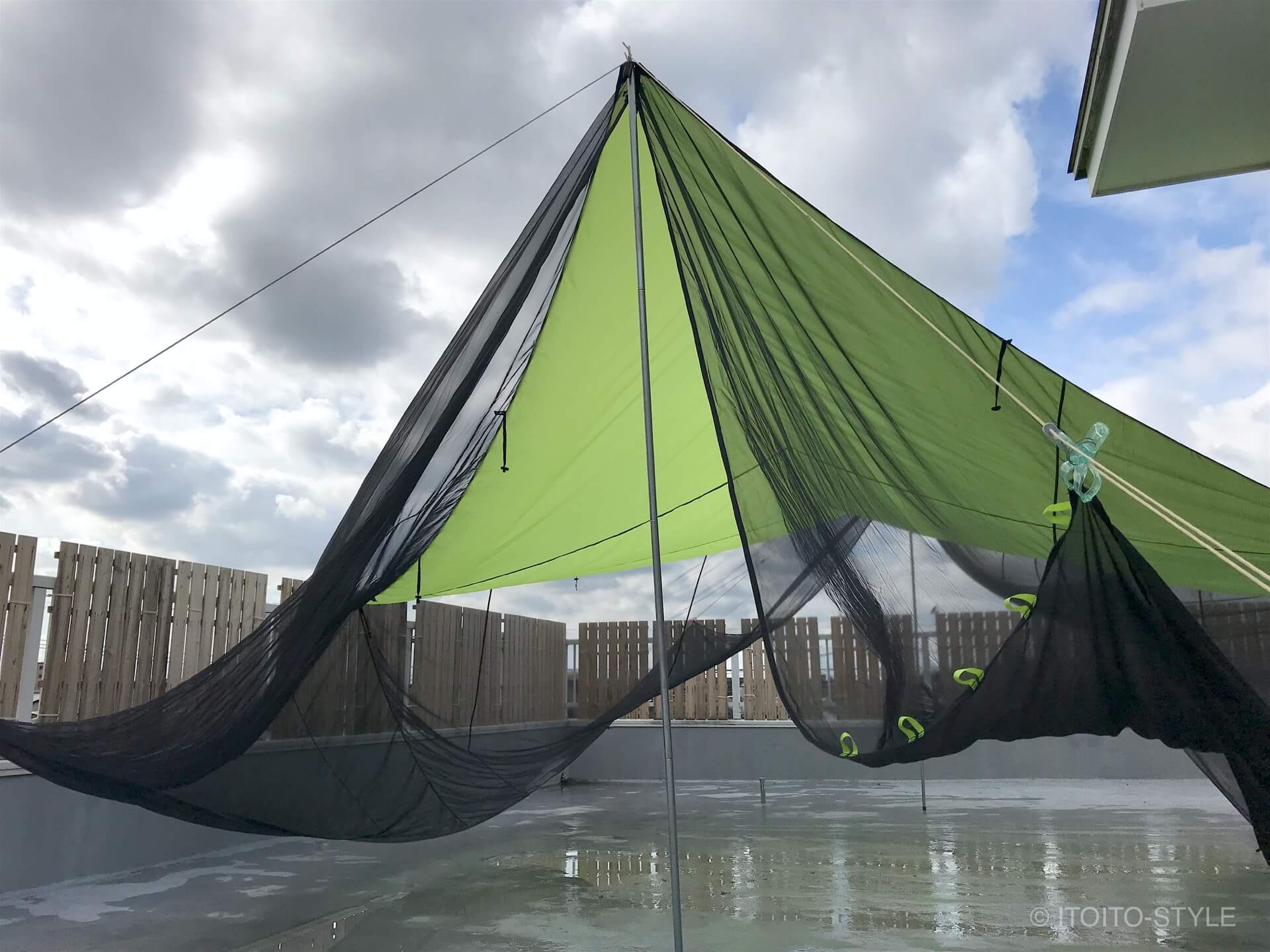 最強「虫対策」タープ「NEMO Bugout」を実際に購入して徹底レビュー