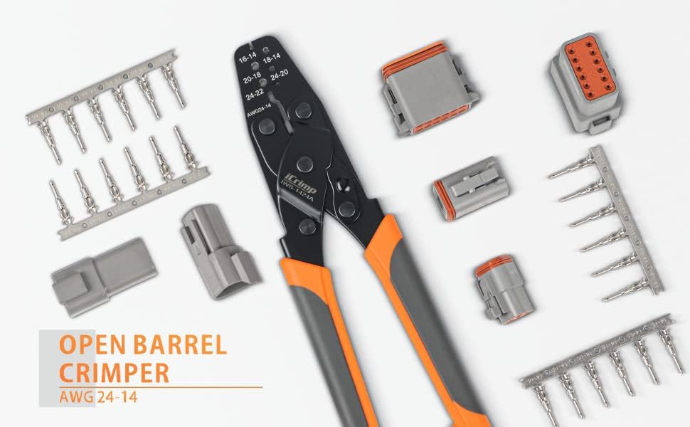 圧着ペンチ ドイチェ DEUTSCH DT コネクター TE AMP SEAL 16用 IWC