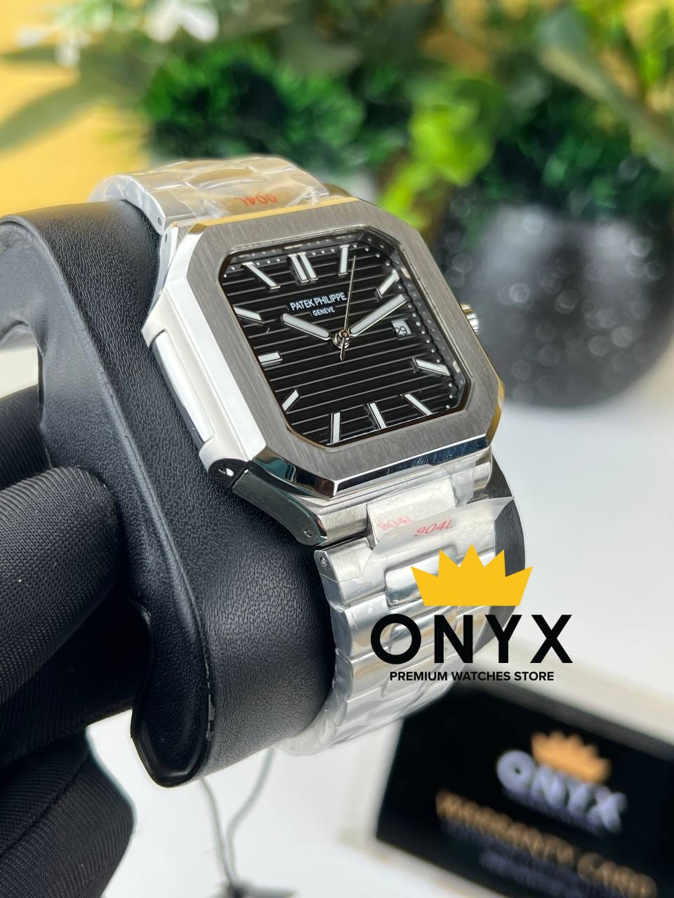 Patek Philippe Cubitus Black Dial, Japanese Automatic Movement