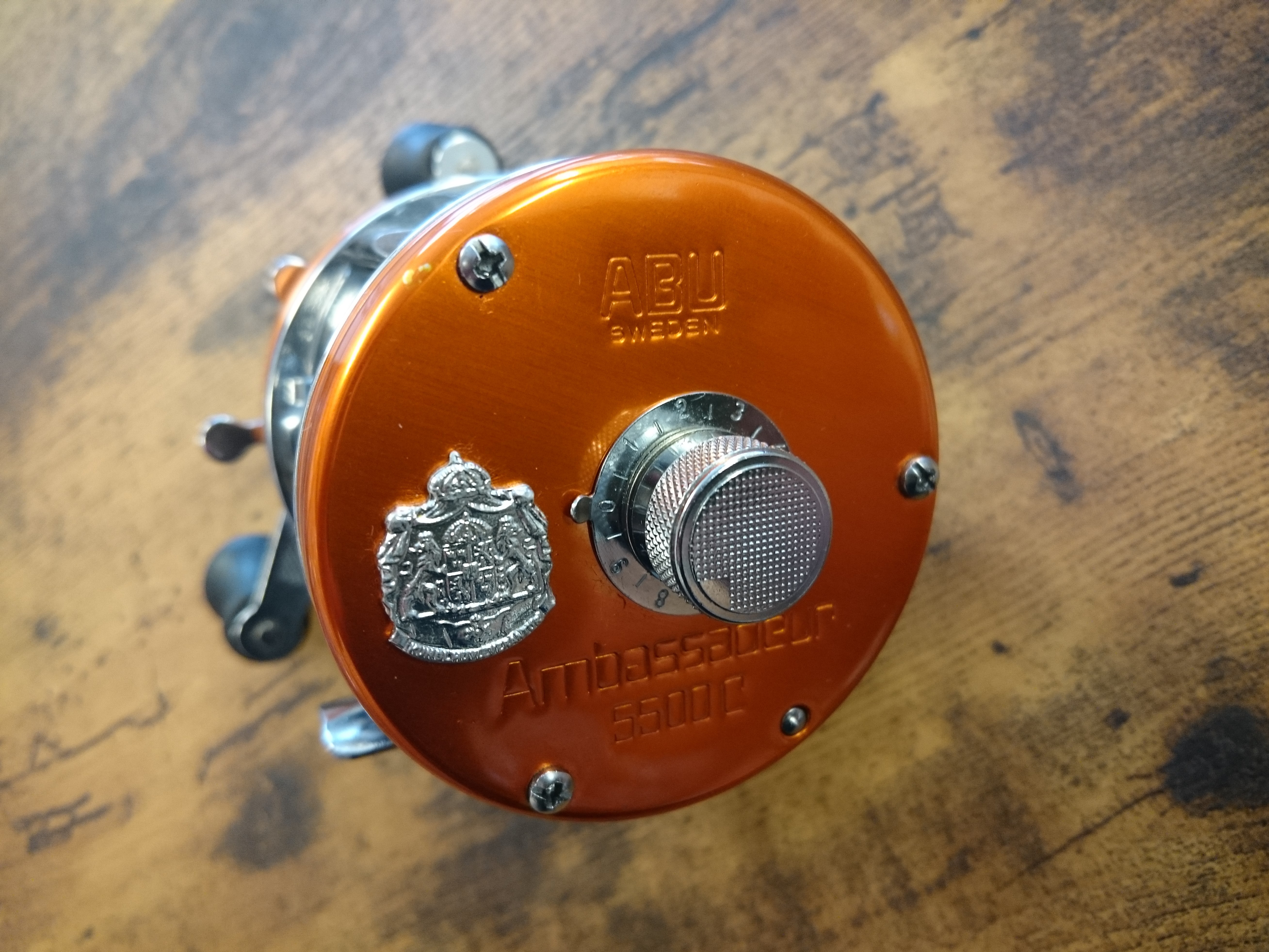 中古】アブ アンバサダー5500Cサンセットオレンジ - ONLINE SHOP TOOL