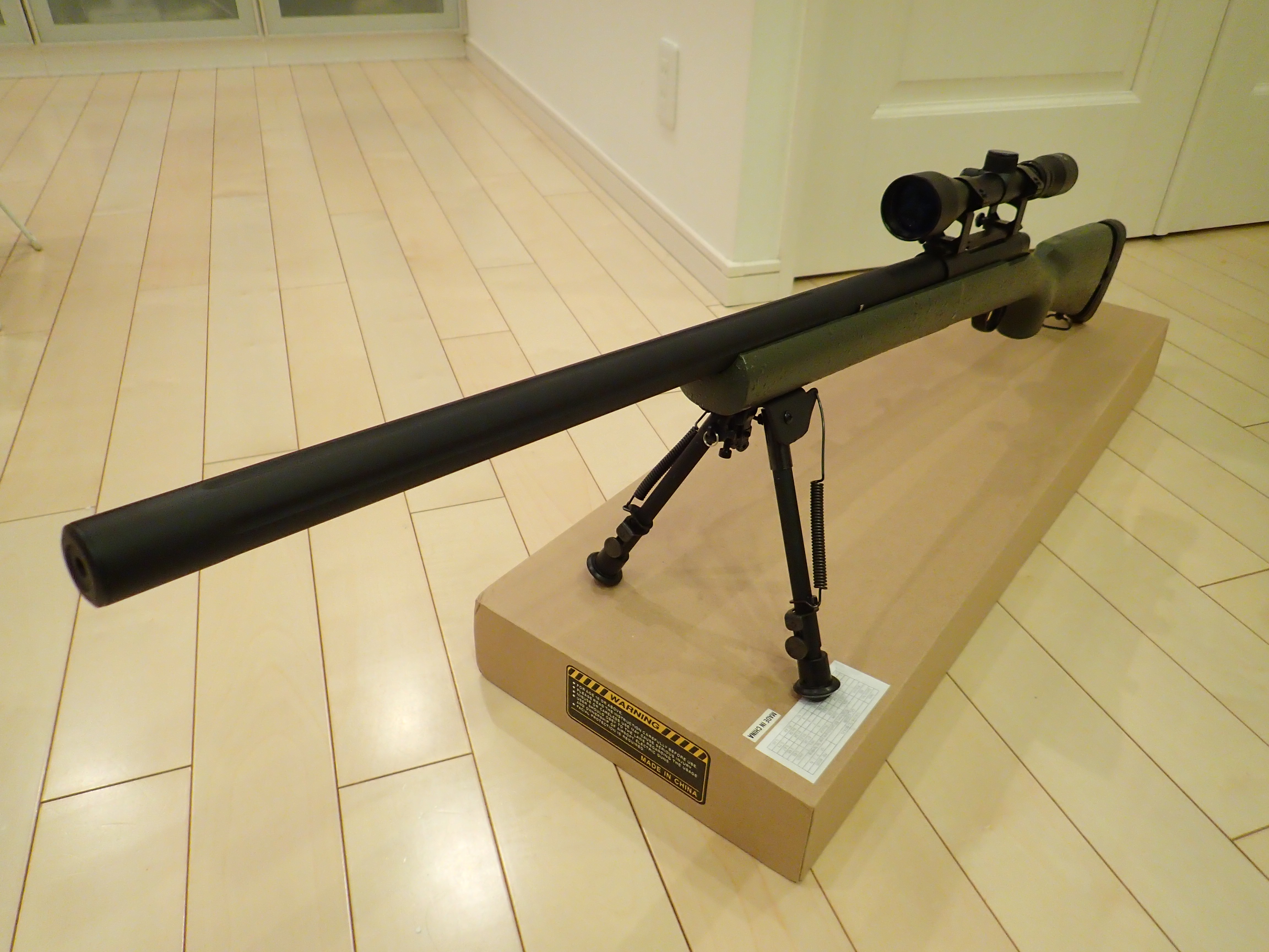 エアガンレビュー】SNOW WOLF M24 | おのまとぺのサバブロ!!