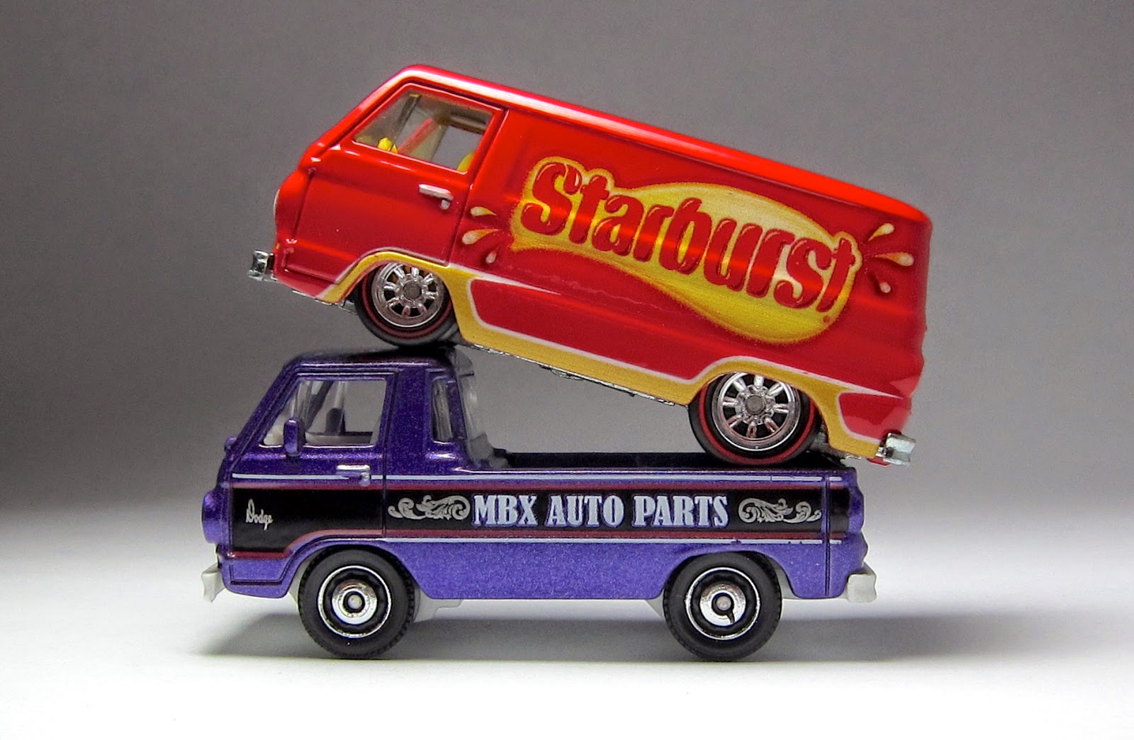 A Tale of Two: The Matchbox & Hot Wheels 1966 Dodge A100's