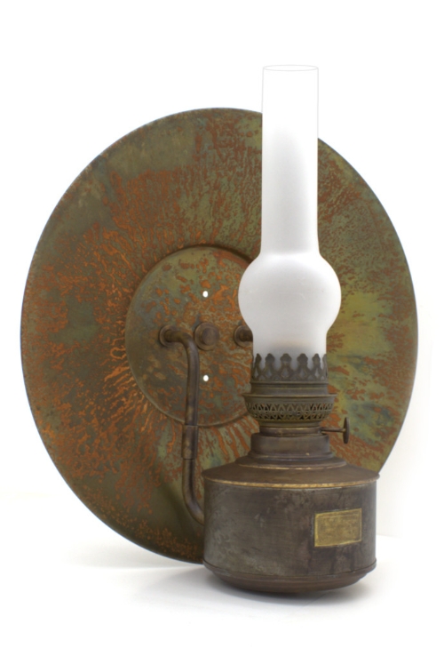 W.T. Kirkman #20 Matador Gold Pan Reflector Lamp — The Source for