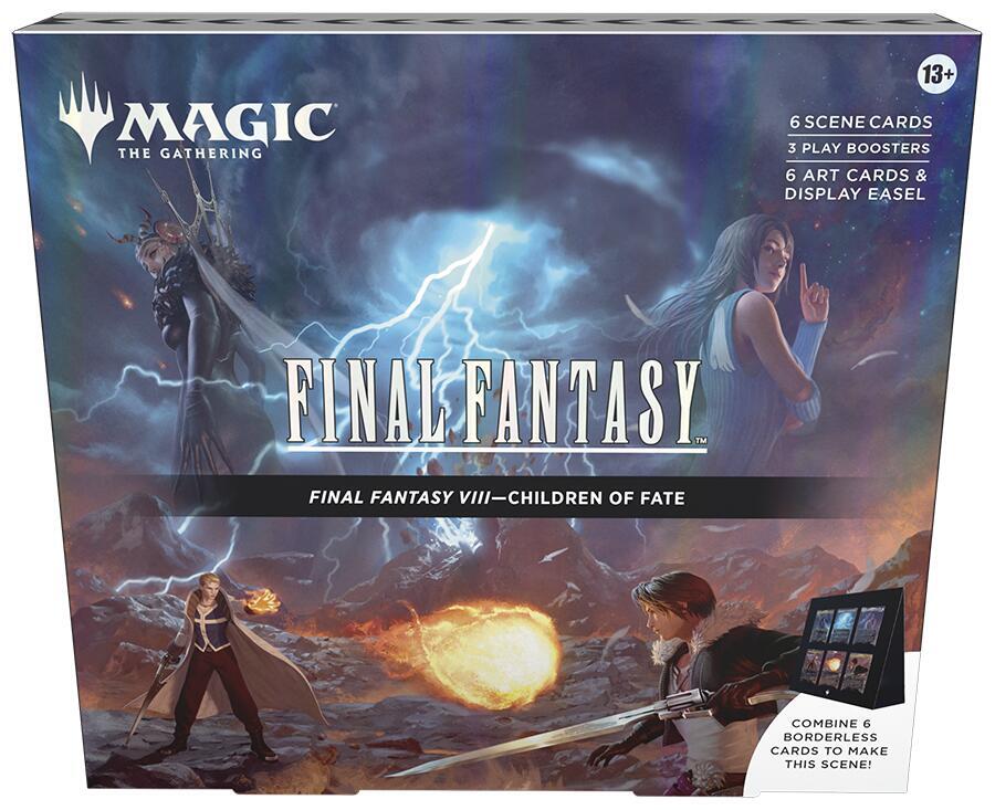Magic the Gathering Final Fantasy Scene Box Complete Set - All 4