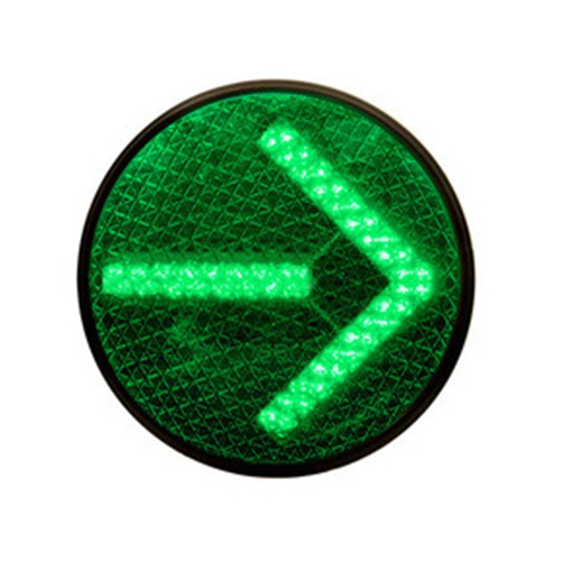 Dialight 432-2324-001XOD 12″ Green Arrow 120V Traffic Light Module