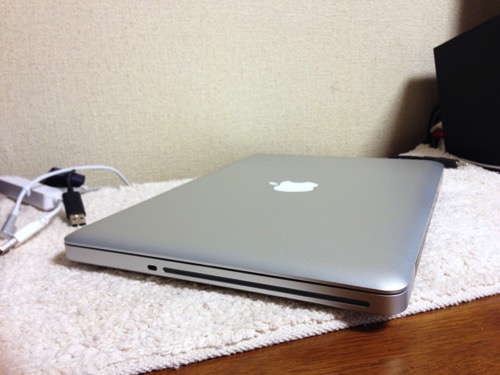 レビュー】MacBook Pro 13インチ Mid 2012 MD101J/A