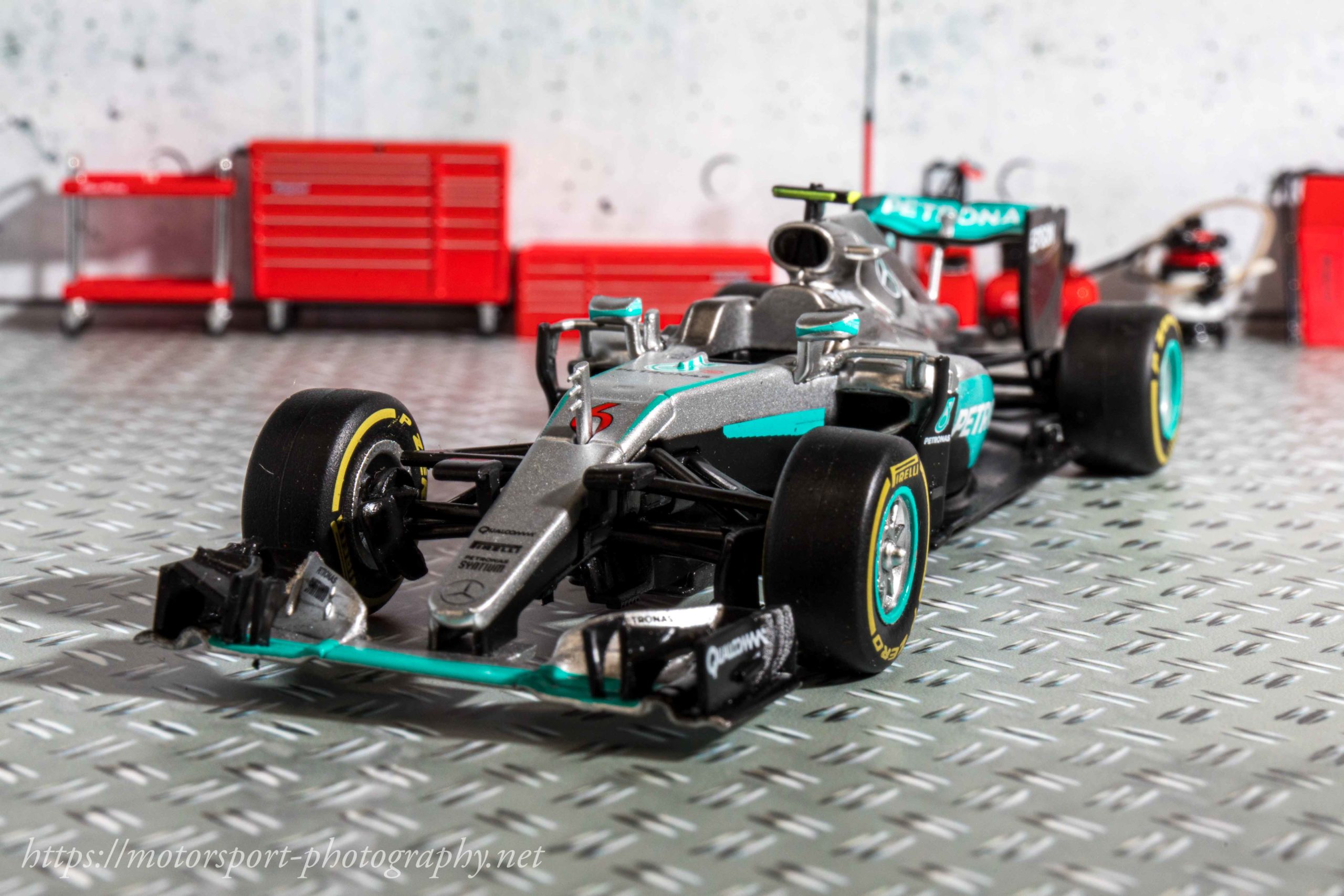 メルセデスF1 W07 Hybrid ニコ・ロズベルグチャンピオンマシン