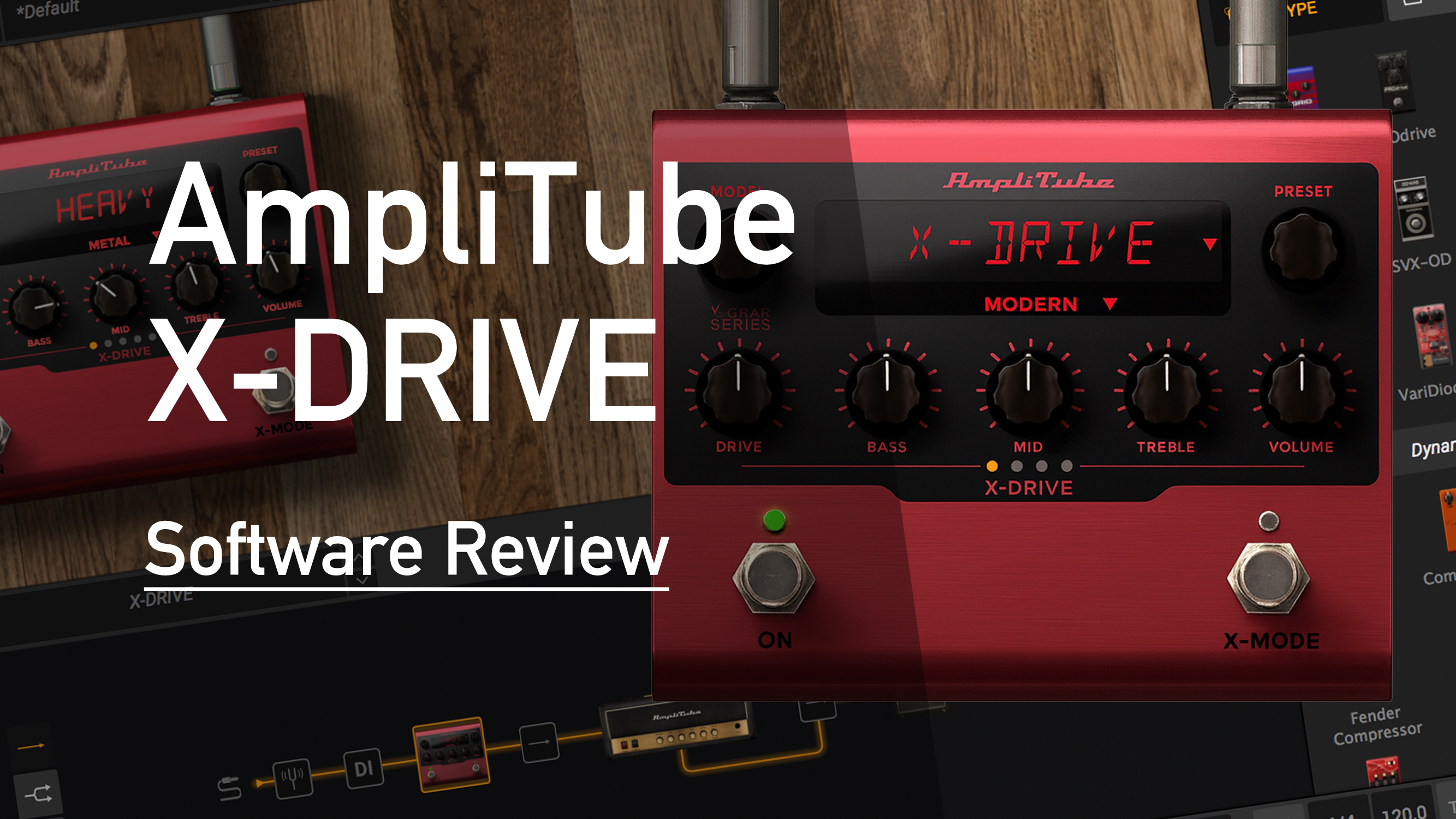 AmpliTube X-DRIVE Distortion Pedal Review – Midi Audio Expert
