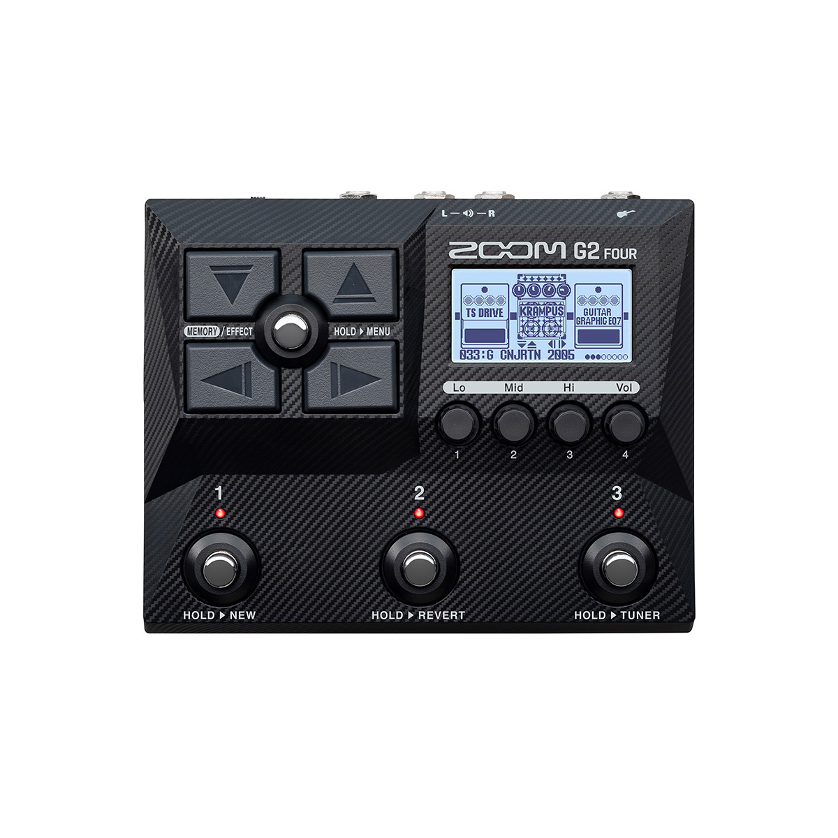 新製品】ZOOM / G2 FOUR ・ G2X FOUR マルチエフェクター