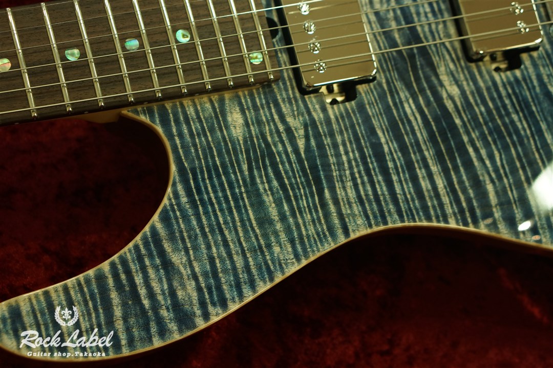 T's Guitars DST-DX24 w/Buzz Feiten Tuning System - Trans Blue