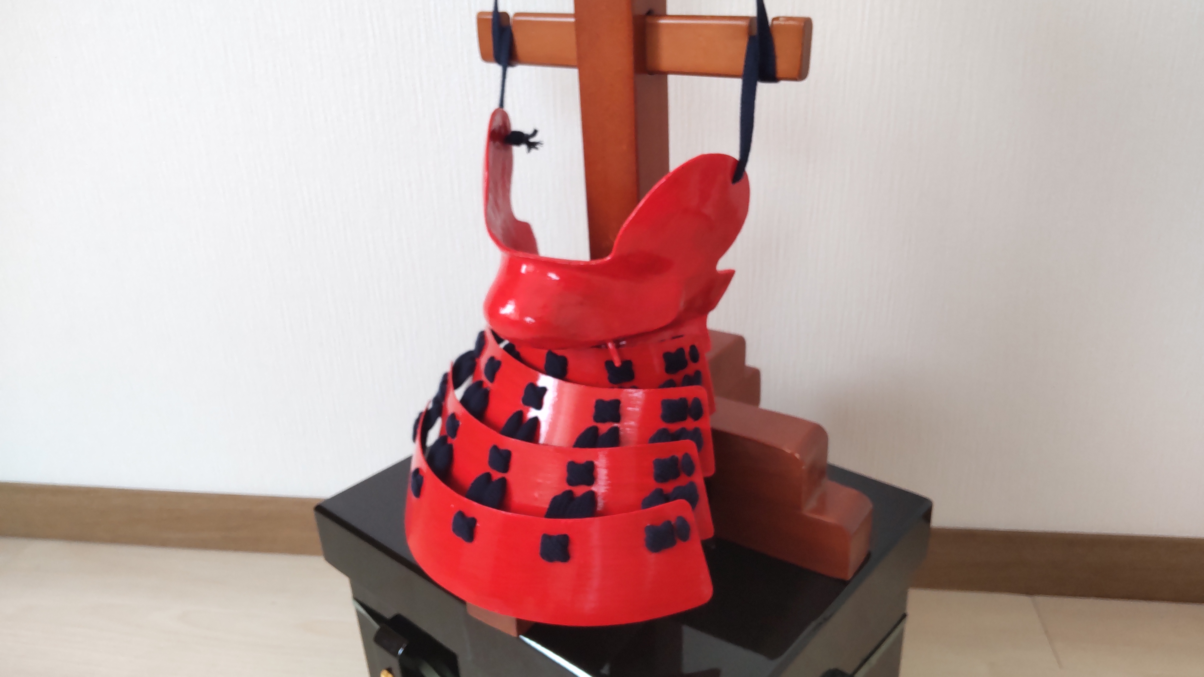 甲冑制作】面頬と半頬をお創りしました。