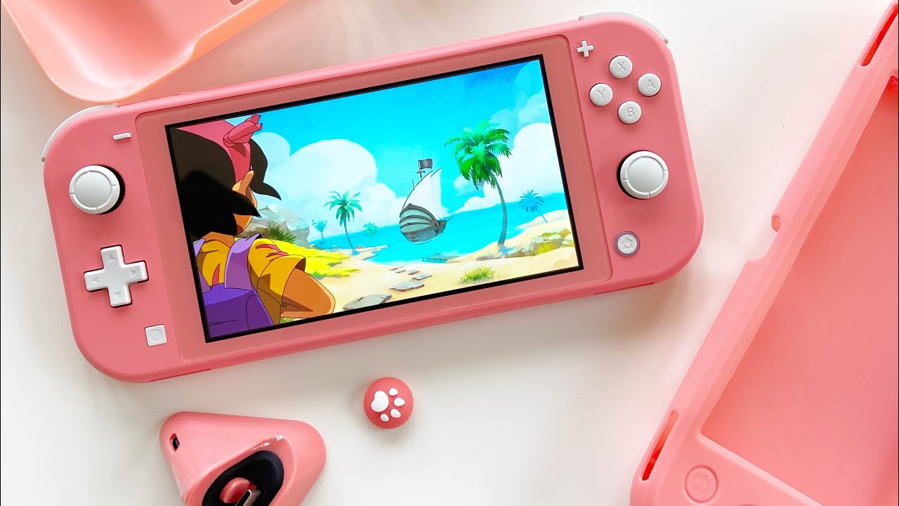Nintendo says the Coral Switch Lite was inspired by Animal