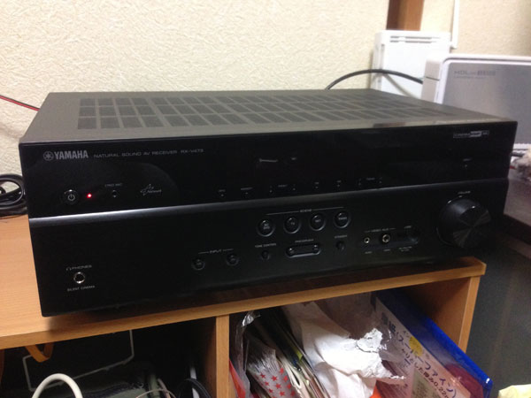 AVアンプ YAMAHA『RX-V473』 - なんでやねんどっとねっと