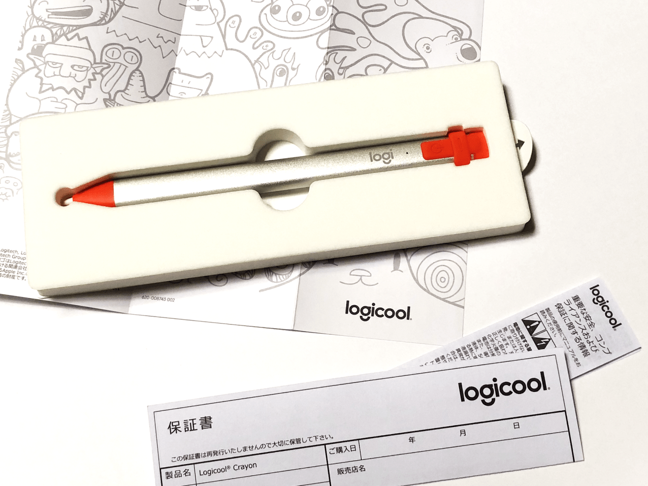 Logicool CrayonをApple Pencilユーザー視点でレビュー。安く買えて