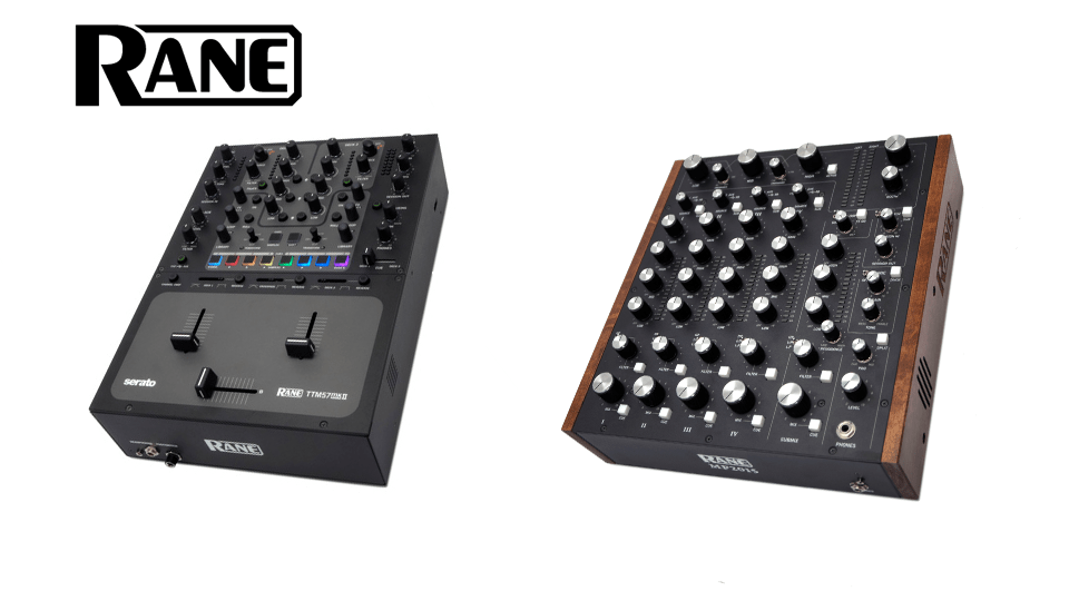 RANEがロータリーミキサー「MP2015」とSerato DJ用のミキサー