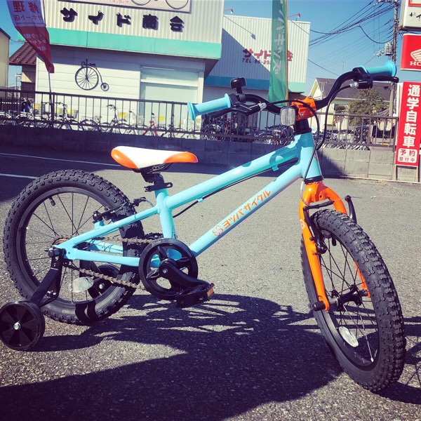 ヨツバサイクル 16インチ ラムネブルー | じてんしゃのサイド商会 鴻巣店
