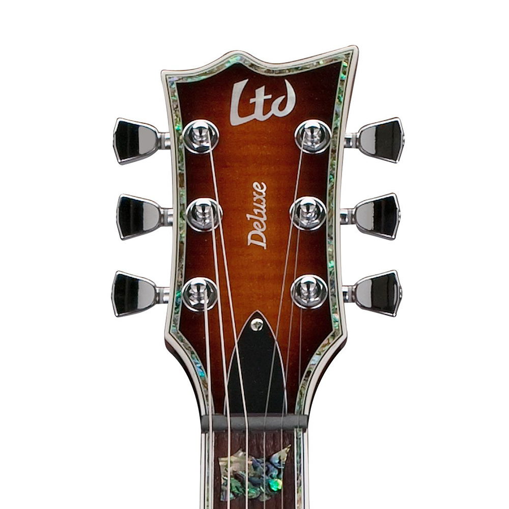 ESP LTD EC-1000FM Electric Guitar - Amber Sunburst - Music Lessons