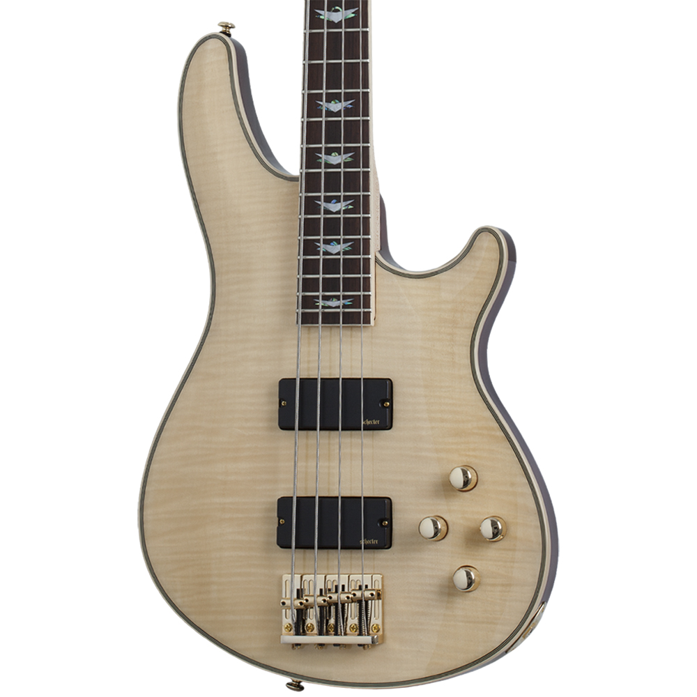 Schecter Omen Extreme 4 Bass Guitar- Gloss Natural - Music Lessons