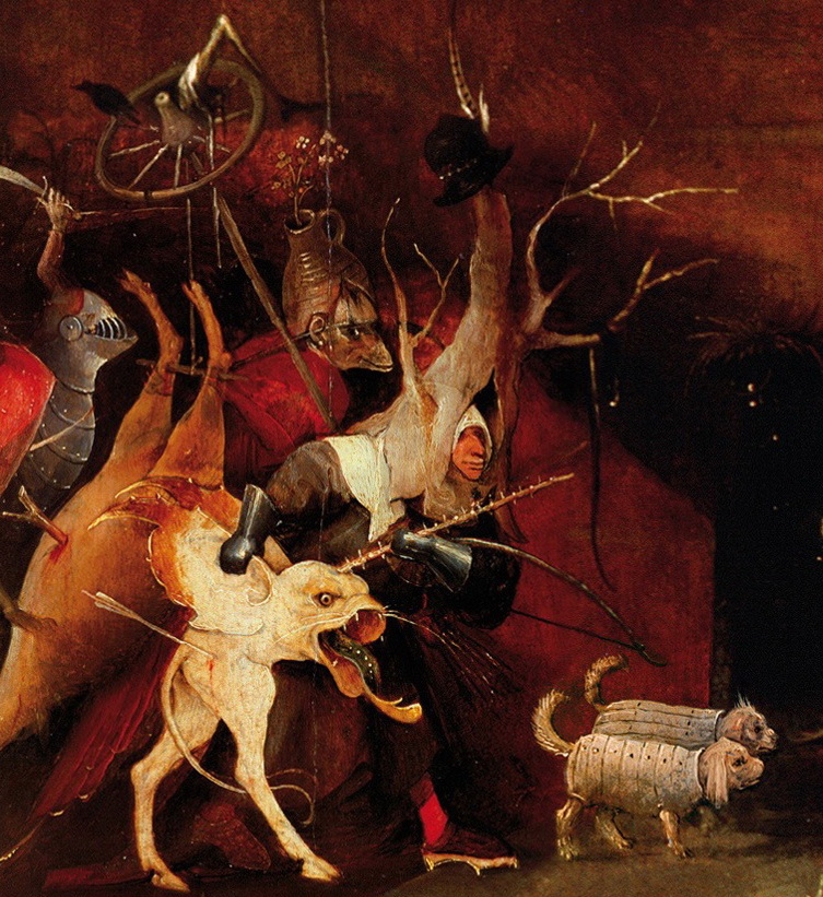 聖アントニウスの誘惑（中央）1 | 西洋美術と日本の美術館