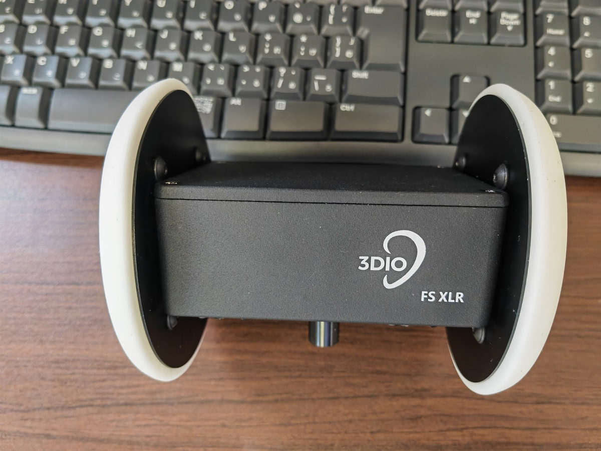 修理店】3DioFree Space XLR Binaural Microphone ‎FSXLR-2W-002修理