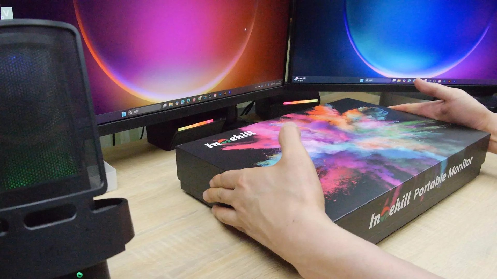 タッチできるのに反射しない」モバイルモニター現る！Intehill U16ZT