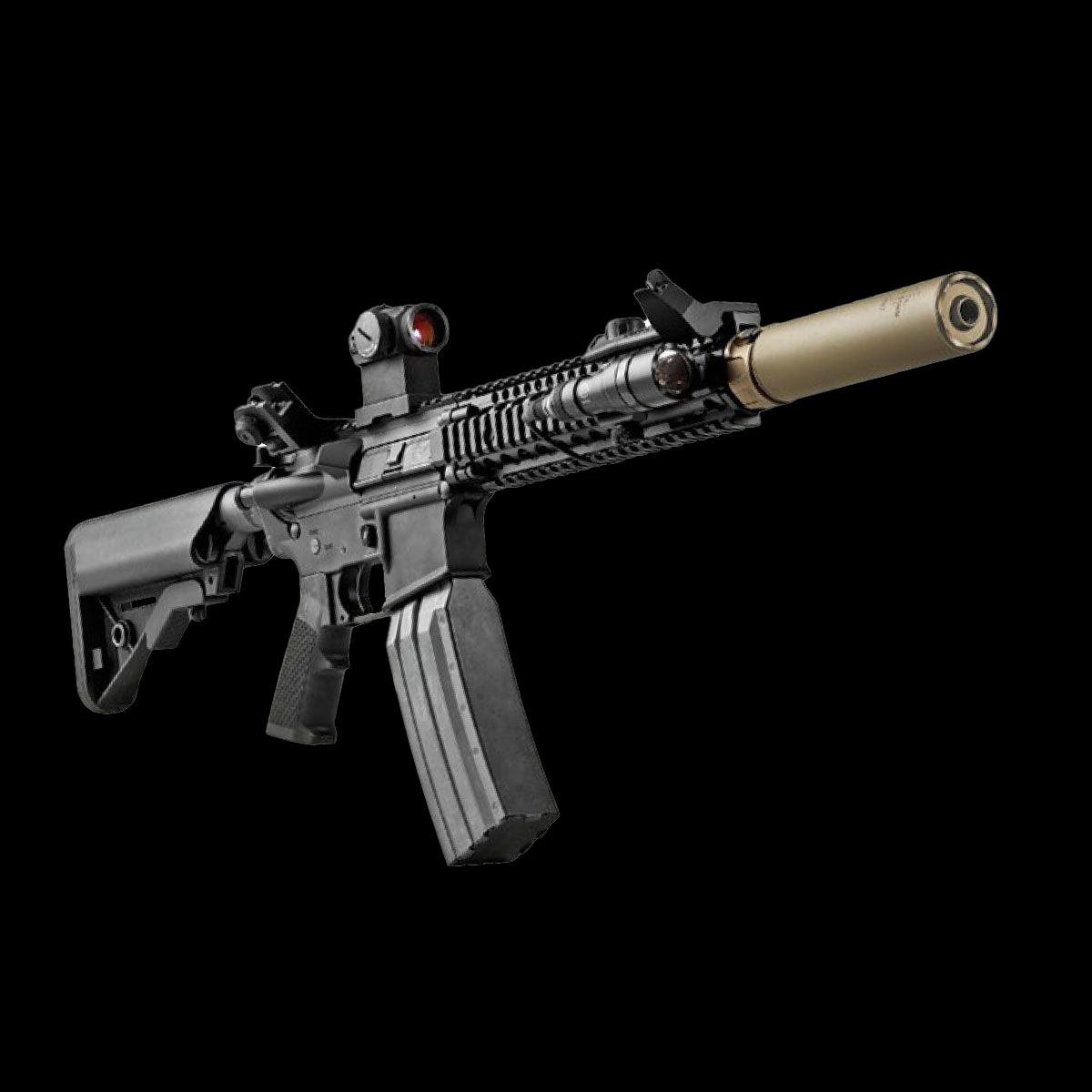 BJ TAC SureFire SOCOM556 RC2 サイレンサー ブラック BJ TAC SureFire