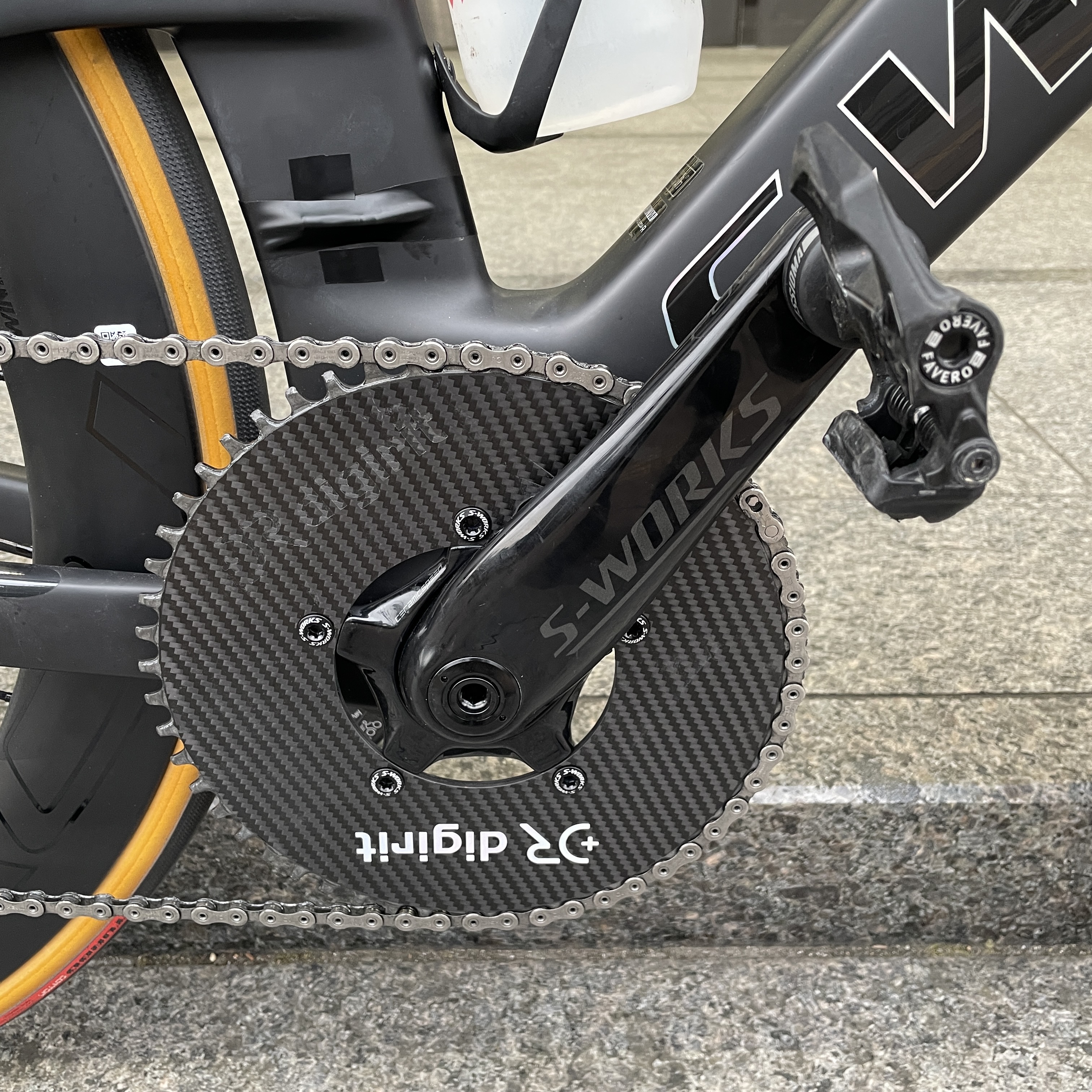 Digirit チェーンリング 54T ナローワイド ロード フロントシングル