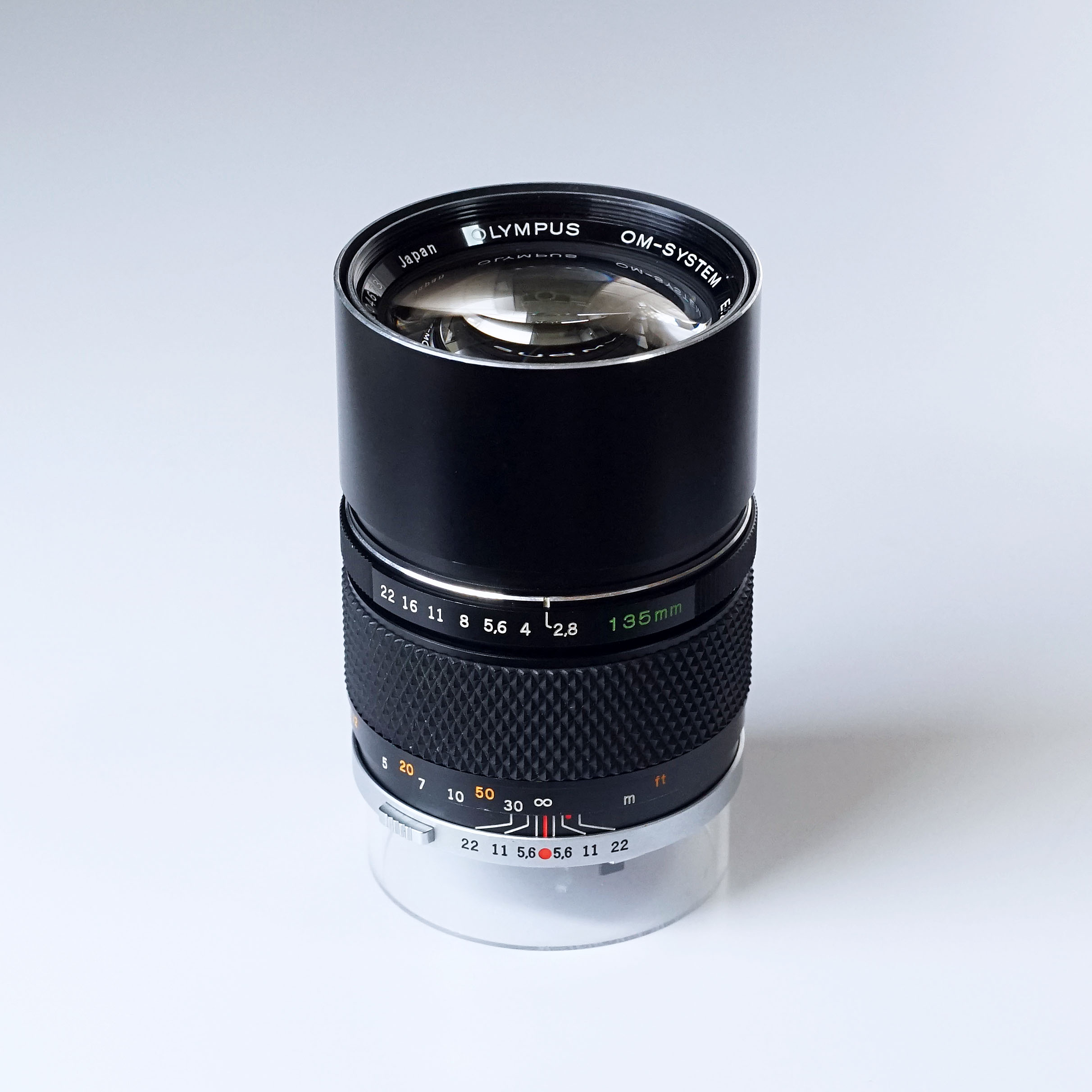 OLYMPUS E.ZUIKO AUTO-T 135mm F2.8 銀枠 ¥9,800（中古 OMマウント