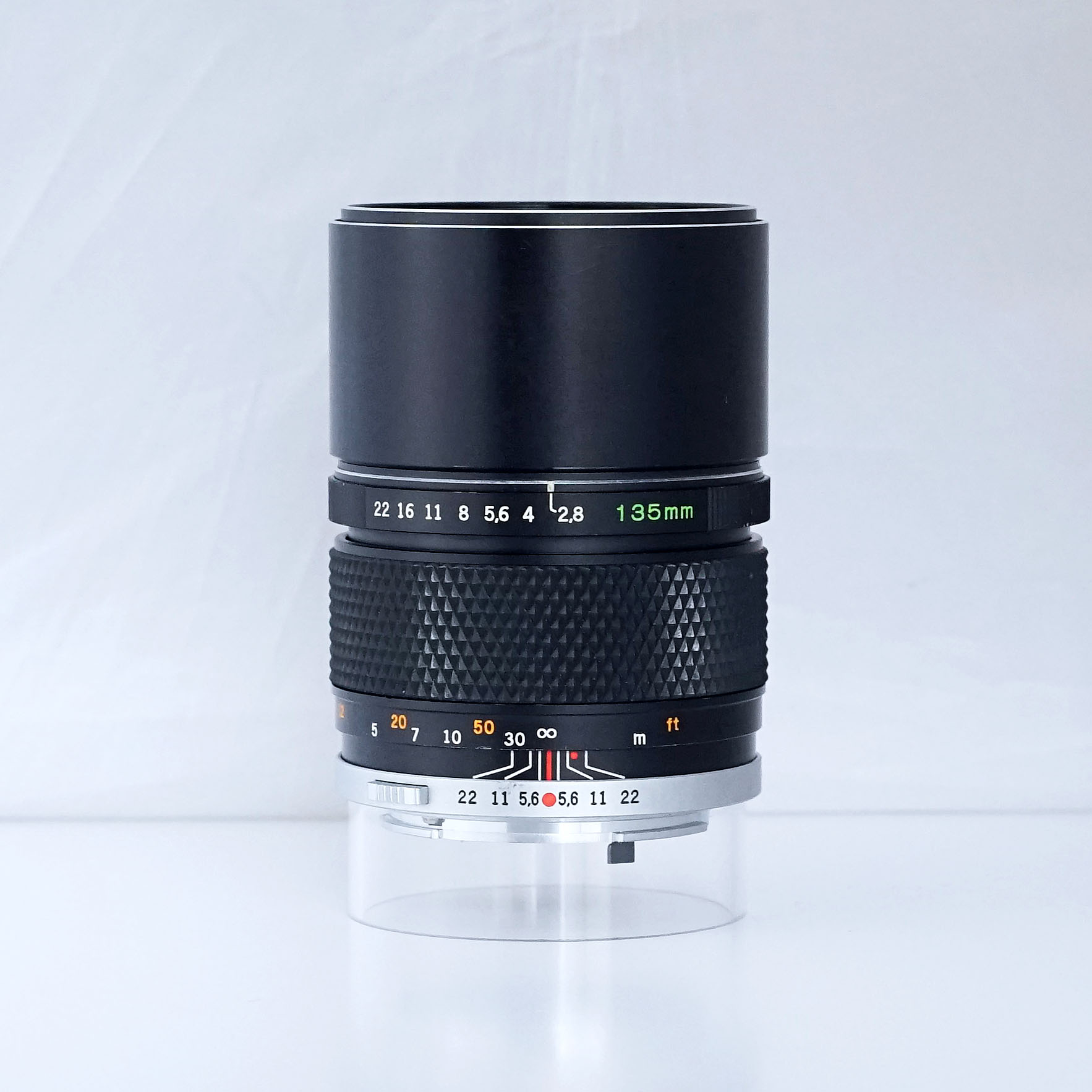 OLYMPUS E.ZUIKO AUTO-T 135mm F2.8 銀枠 ¥9,800（中古 OMマウント