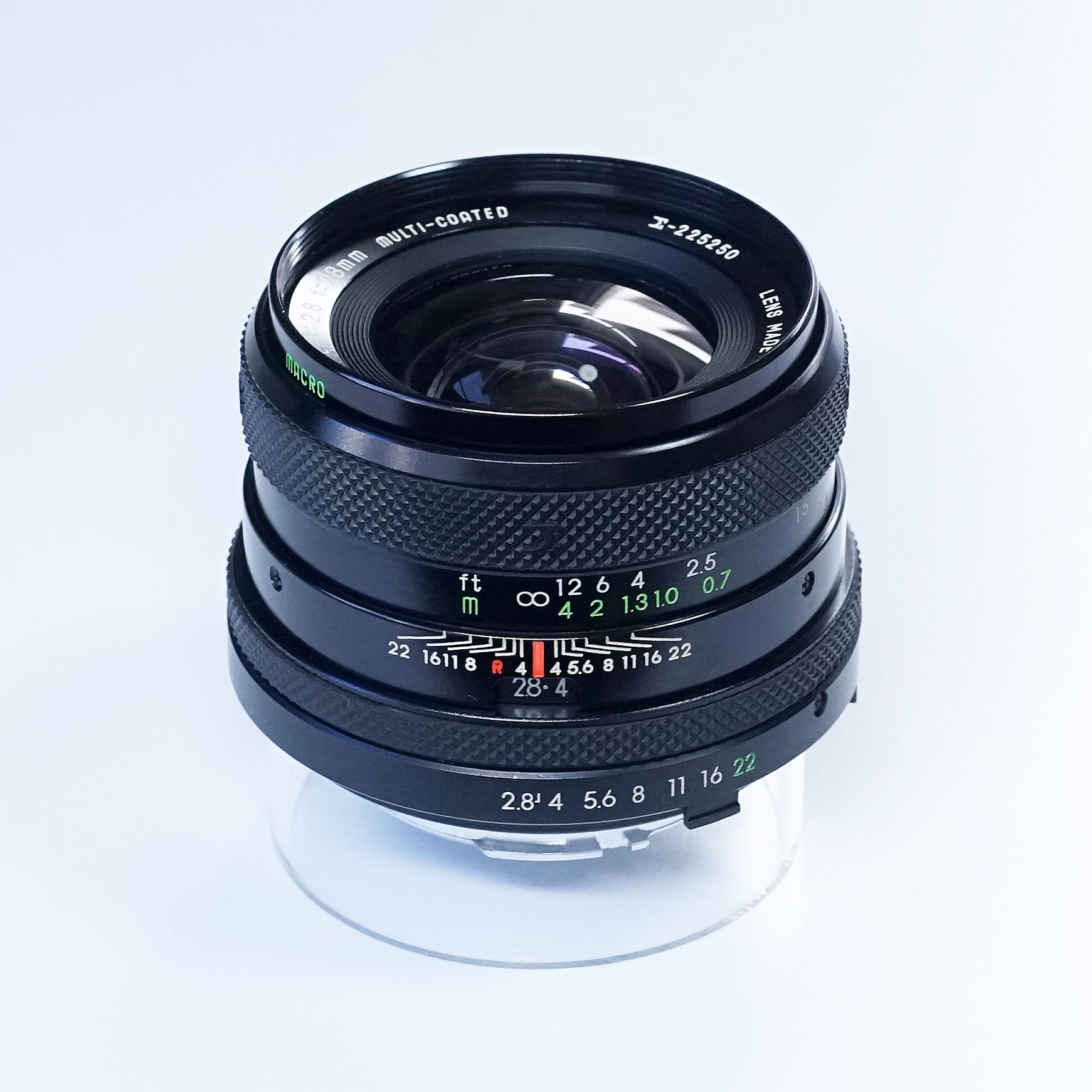 SIGMA MINI-WIDE 28mm F2.8 MULTI-COATED ¥9,800（中古 SRマウント