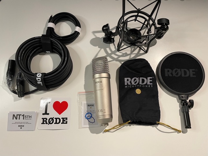 RØDE NT1 コンデンサーマイク ポップフィルター付き 楽天市場】RODE