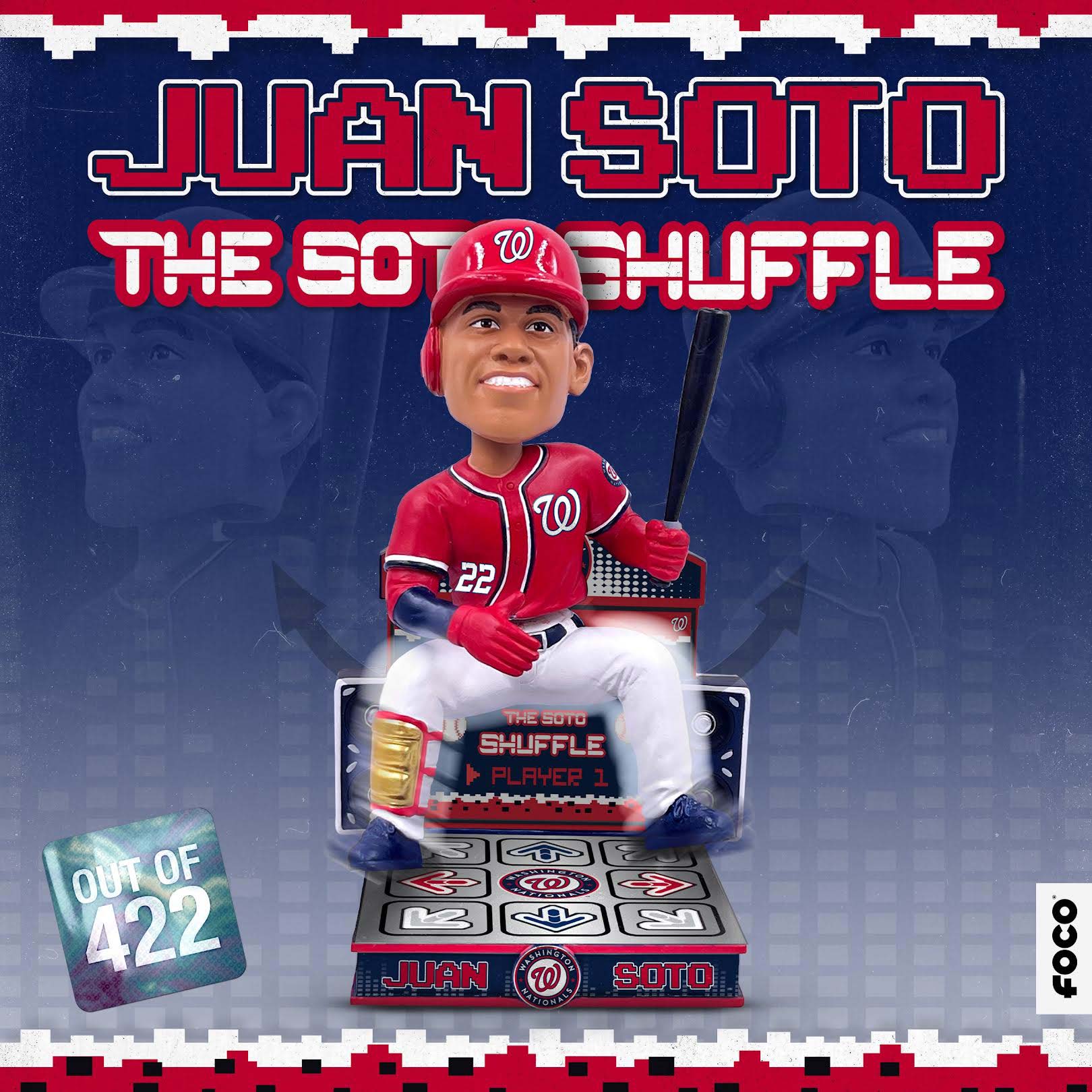 Juan Soto 'Soto Shuffle' bobblehead available for preorder | RMNB