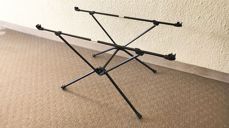 ヘリノックスのブラックアウトカラーは廃盤!?テーブルワン・コットが