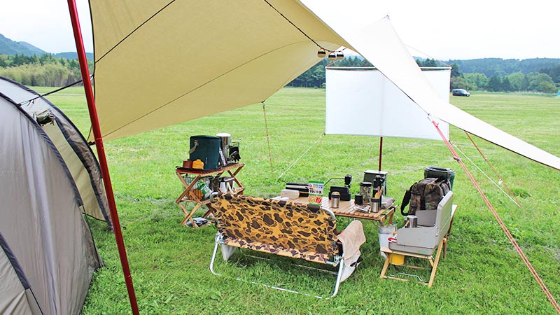 キャプテンスタッグのアルミ背付ベンチ「通称：鹿ベンチ」を3年使って