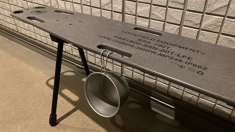 LOCKFIELD EQUIPMENT × BALLISTICSのテーブルFT40がかっこいい！